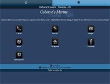 Tablet Screenshot of osbornesmarine.com